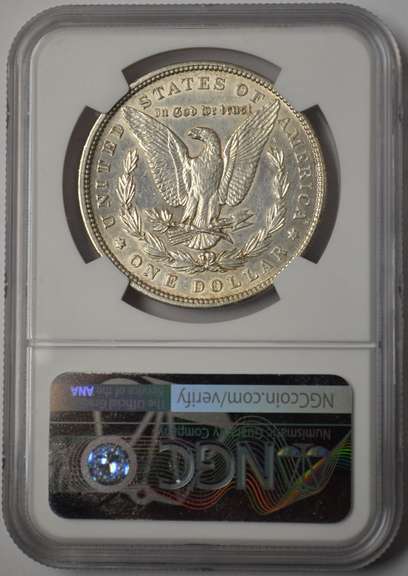 1900 Morgan Silver Dollar NGC AU Details Scratches