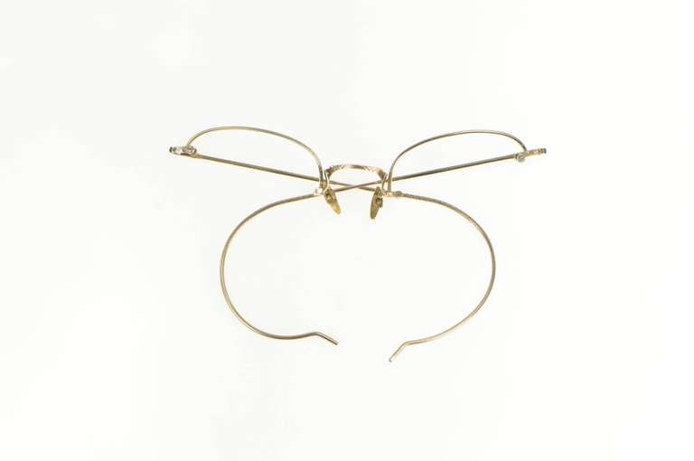 Gold Filled Victorian Half Moon Glasses Gold Filled Frames