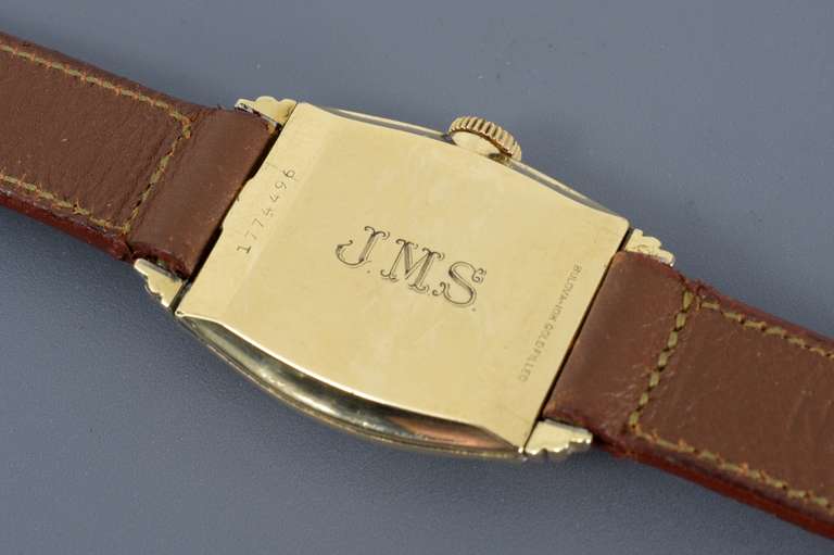 Nostalgic Bulova Men' GF Mechanical Watch