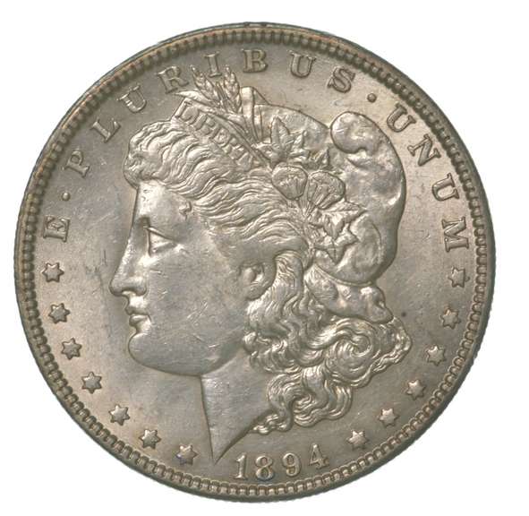 1894-O Morgan Silver Dollar