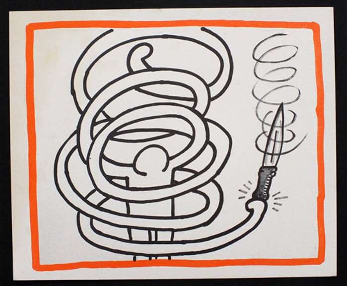 Very Collectable limited edition Keith Haring