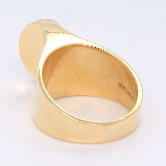 Tiffany & Co 18kt Yellow Gold Free Form Ring