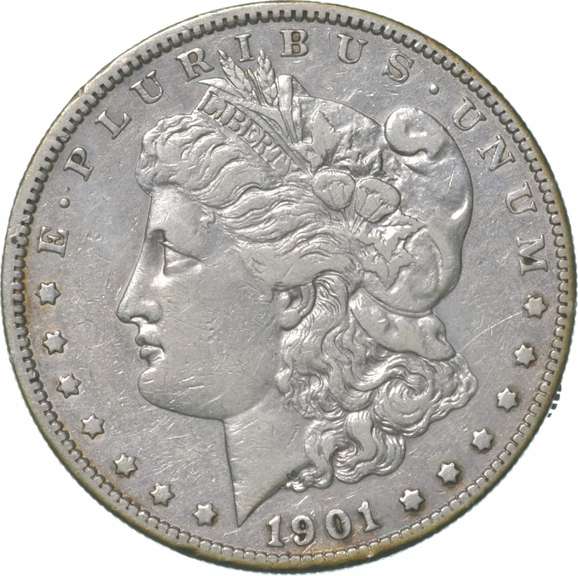 1901-S Morgan Silver Dollar