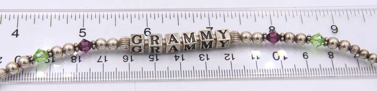 Group Lot of Vintage 925 Sterling Silver Bead Gemstone Jewelry