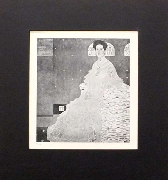 Gustav Klimt, 1920 Rare limited edition offset lithograph