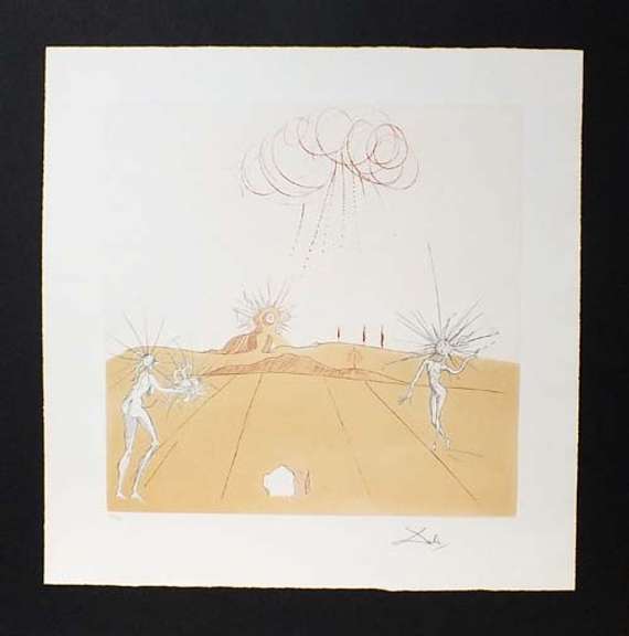 Original hand signed Dali from rare limited edition