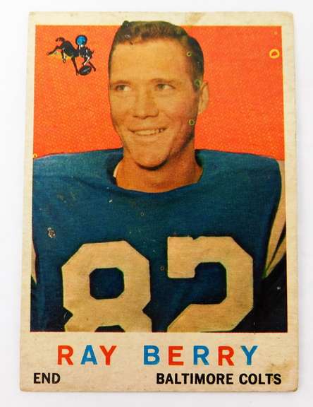 Ray Berry, Colts 1959 Topps Football Card
