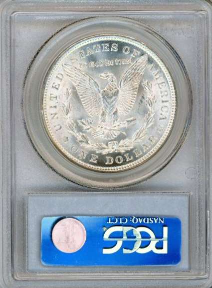 1921 Morgan Silver Dollar in PCGS MS64