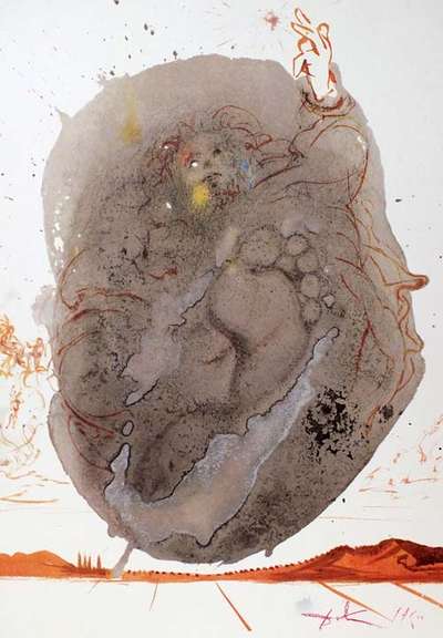 Very collectable Dali from Bible Sacra series.1969