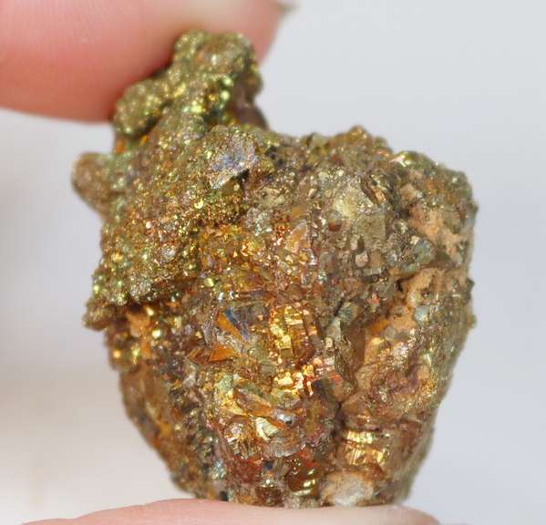 Amazing color! 255ct Pyrite in matrix