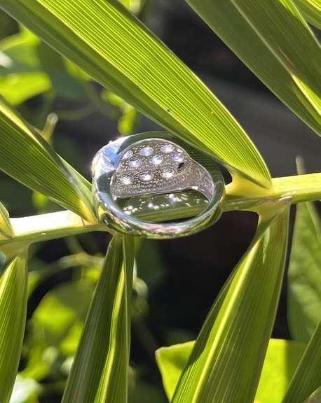 Dazzling Rhodium Plated 1.75 Cttw Natural Tanzanite Ring