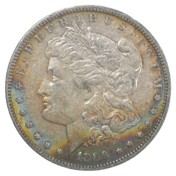 1889-O Morgan Silver Dollar - Great Color/Tone