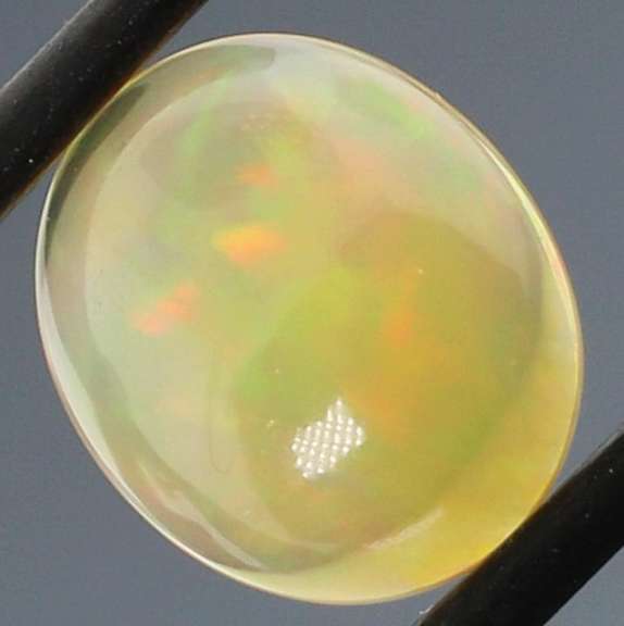 Outstanding 2.35ct patchwork patterned Jelly Opal