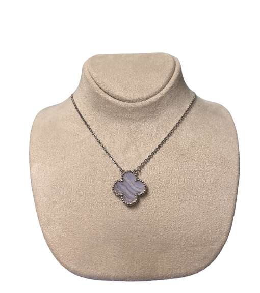 Van Cleef and Arpels Necklace 15mm Chalcedony Gemstone