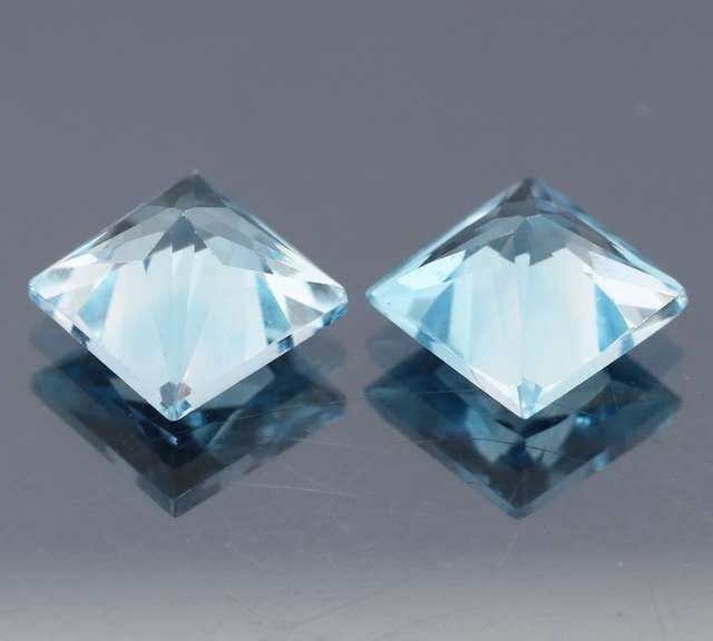 Beautifully matched 11.63ct Topaz pair