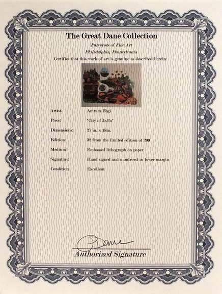 Very collectable Hand signed Ebgi