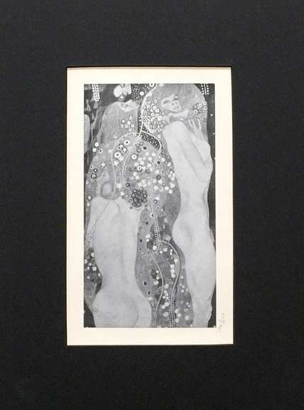Gustav Klimt, 1920 Rare limited edition offset lithograph