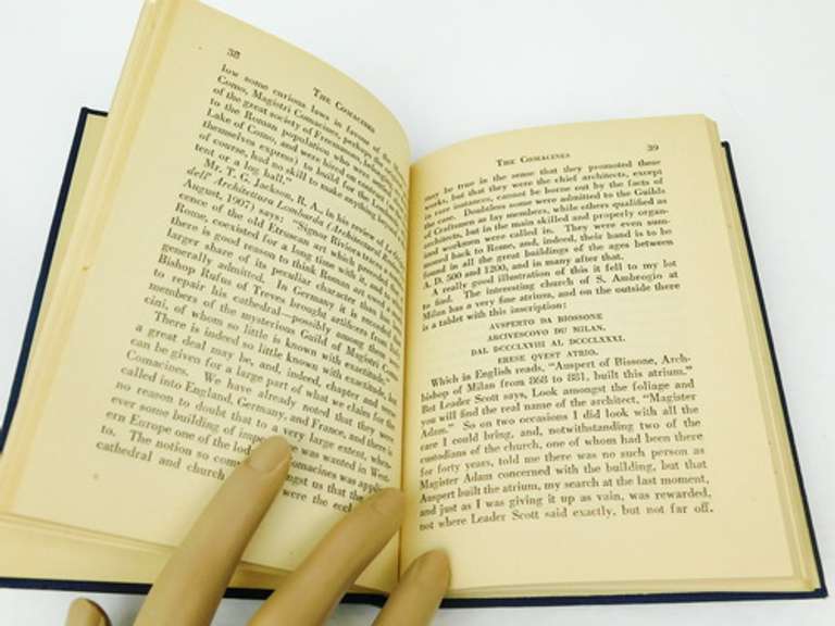 1924 The Comacines Masonic Book