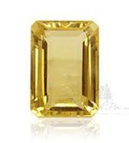 4X6 MM OCTAGON CITRINE GEMSTONE