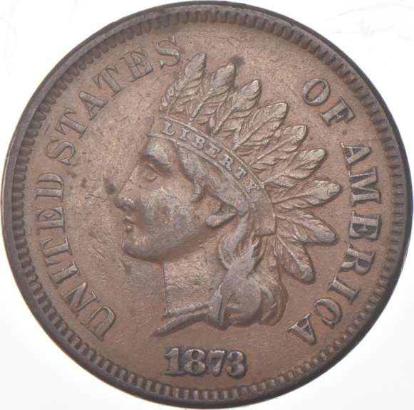 1873 Indian Head Cent