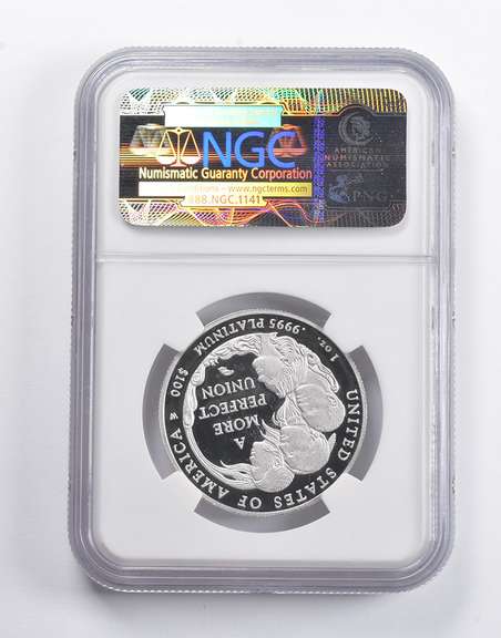 PF70 UCAM 2009-W $100 American Platinum Eagle 1 Oz Platinum ER NGC