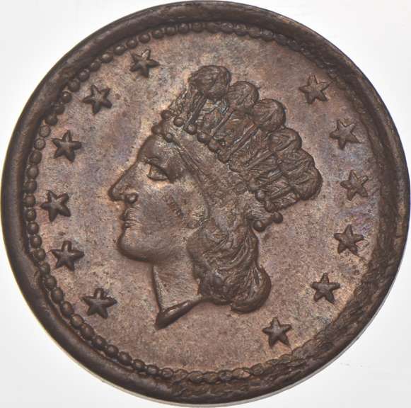 1864 Federal Union Civil War Token