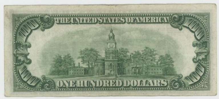Nice-looking Series of 1934 $100 Federal Reserve Note
