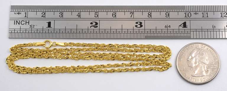 Nice Italian Made 14k Necklace