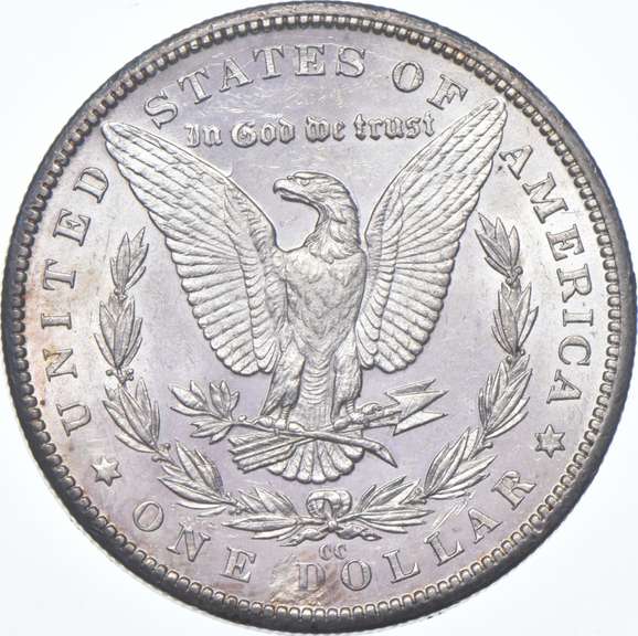 1892-CC Morgan Silver Dollar