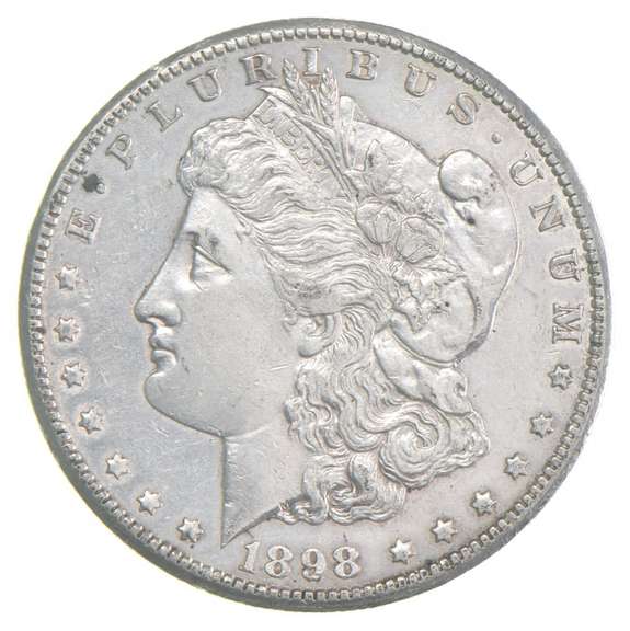 1898-S Morgan Silver Dollar