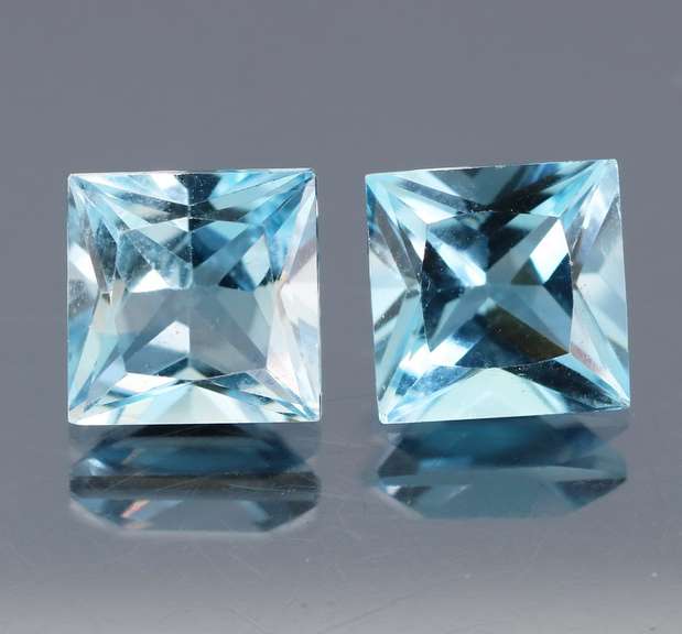 Beautifully matched 11.63ct Topaz pair