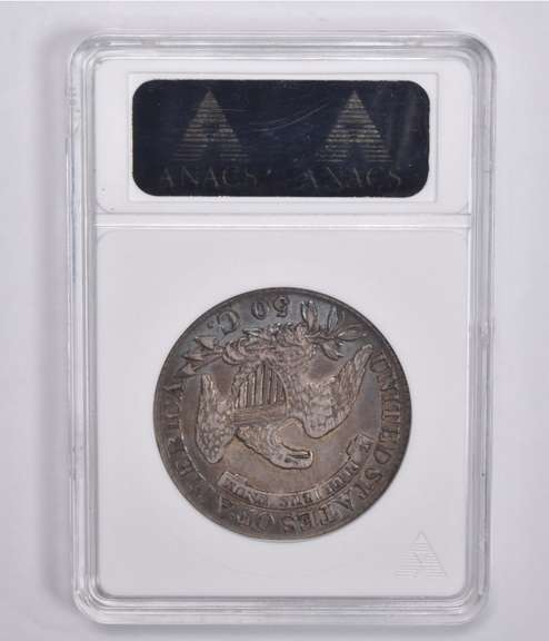 EF45 1827 Capped Bust Half Dollar O-105 ANACS