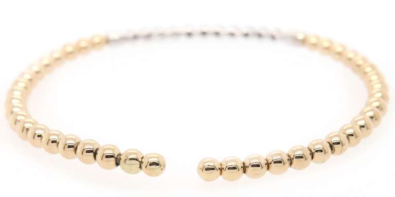 Sonia Bitton Galerie De Bijoux 0.45ctw Diamond Cuff Bracelet in 14K