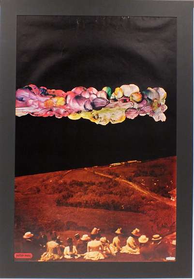 Peter Max hand signed offset lithograph, limited edition