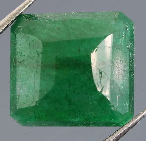 Substantial 11.10ct rich forest green Zambian Emerald