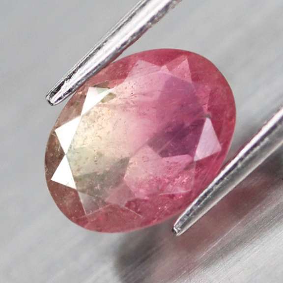 Ravishing! 1.27ct bi-color pink Tourmaline