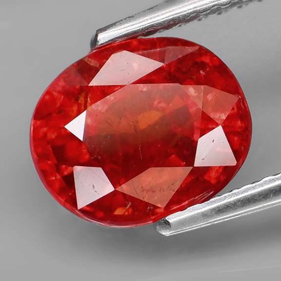 Rich 2.90ct red orange natural Spessartite Garnet