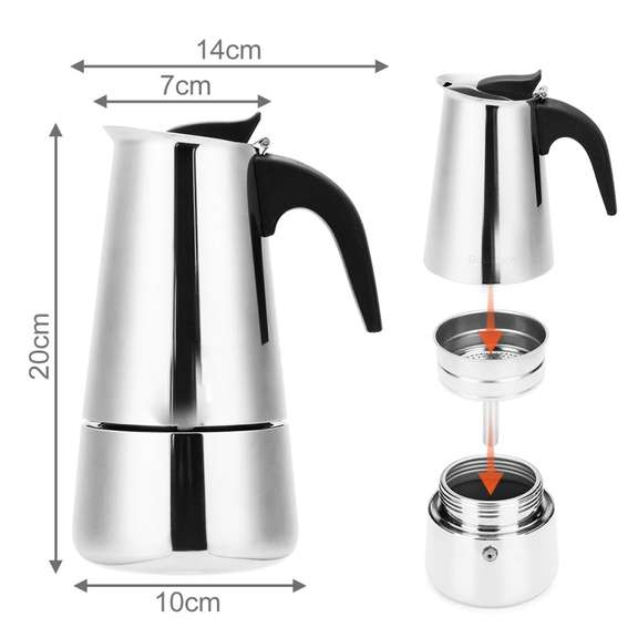 Stovetop Espresso Maker Pot