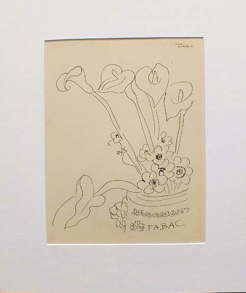 Rare H. Matisse original offset lithograph, 1943