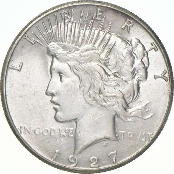 1927 Peace Silver Dollar