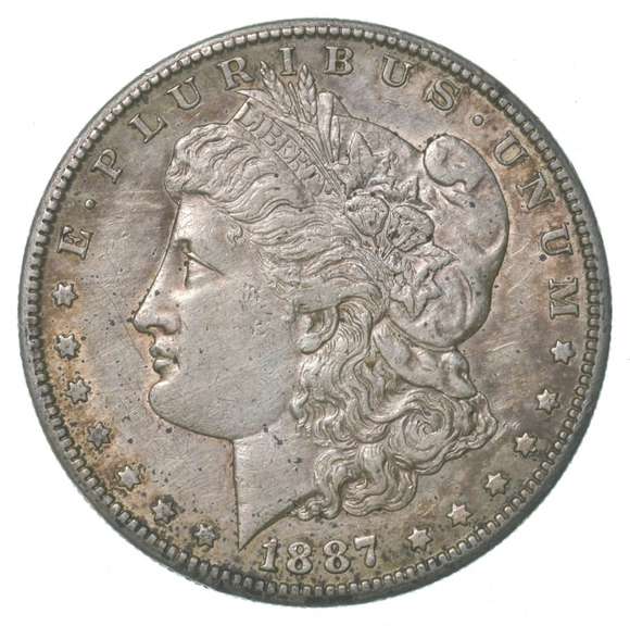1887-S Morgan Silver Dollar
