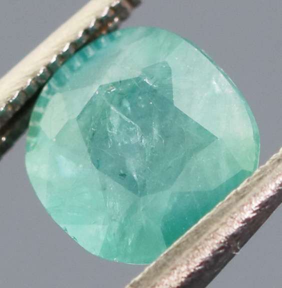 Deep blue green 1.19ct untreated Grandidierite