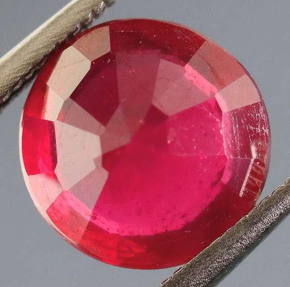 Amazing blood red 2.24ct Ruby solitaire