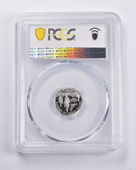 PR70 DCAM 2001-W $10 American Platinum Eagle Statue Of Liberty PCGS