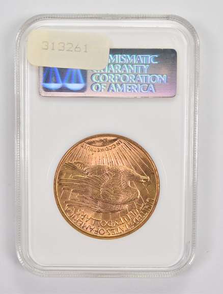 MS65 1914-S $20 Saint-Gaudens Gold Double Eagle - NGC Undergrade?