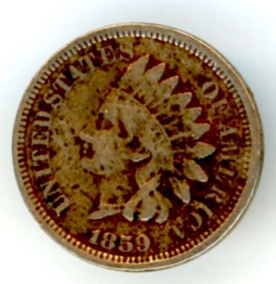 1859 Indian Head Cent