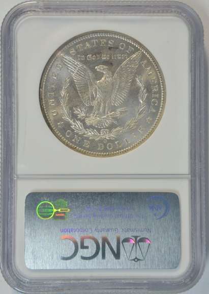 Super Gem BU 1900-O Morgan Silver Dollar. NGC MS65