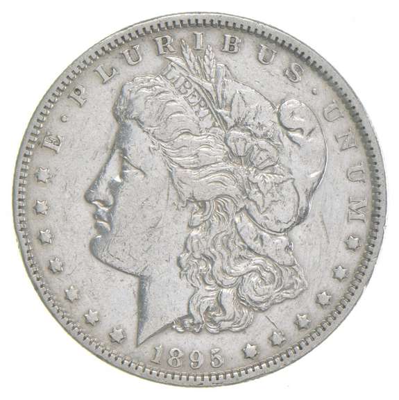 1895-O Morgan Silver Dollar