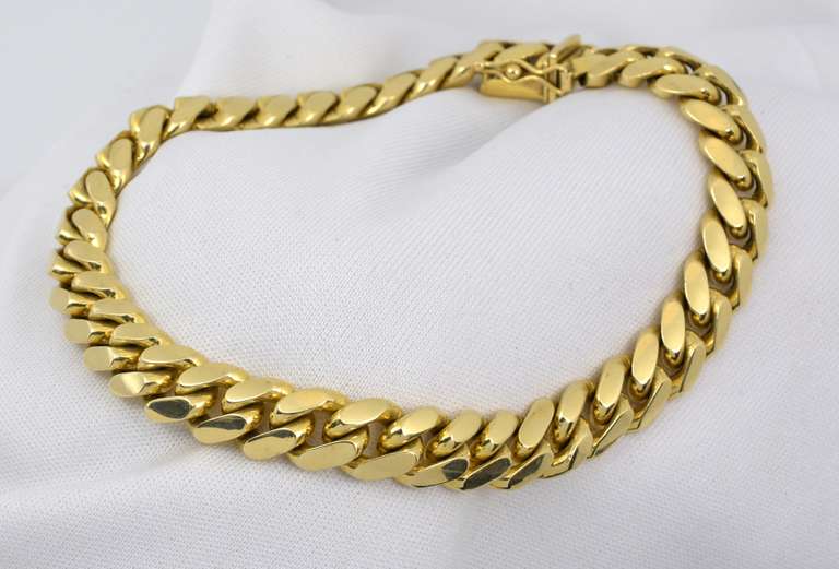 Sturdy Man's Standard Link Bracelet