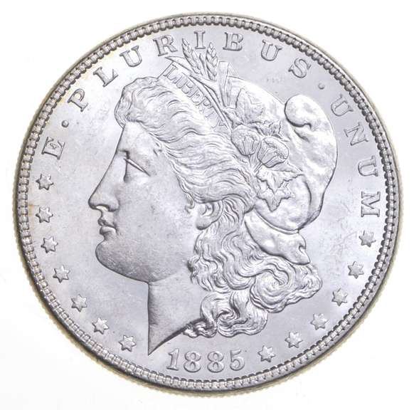 MS65 1885 Morgan Silver Dollar - Graded PGA
